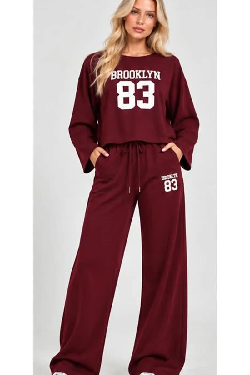 Lady Bersan BERSAN Women’s Two-Piece Coord Set