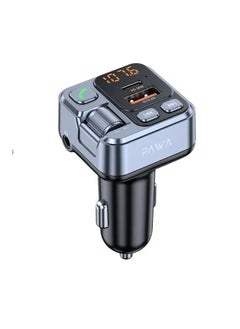 Wireless FM Transmitter & Car Charger PD30W - Black