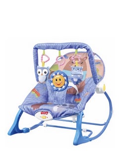 Baby Rocker Chair with Toy Bar, Blue, Adjustable Reclining Seat, 0-36 Months - pzsku/Z8972719BFB6C5697A711Z/45/_/1738159910/d4088de7-4994-4649-95d4-f1113cafe78e