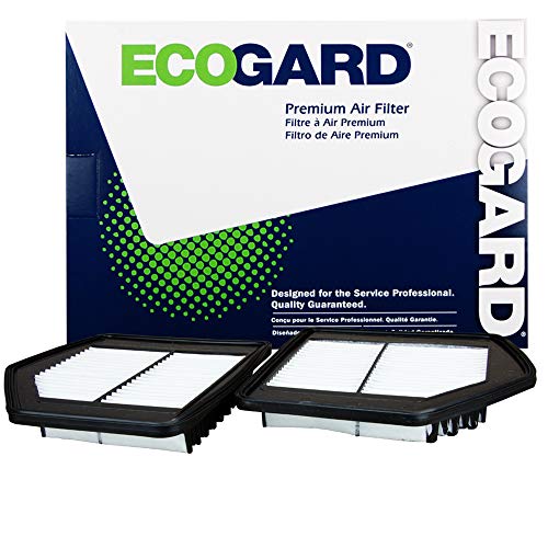 ECOGARD XA10629 Premium Engine Air Filter Fits 2018-2020 Genesis G80, 2017-2022 G90, 2015-2016 Hyundai Genesis, 2019-2020 Kia K900, Left and Right - Image 1