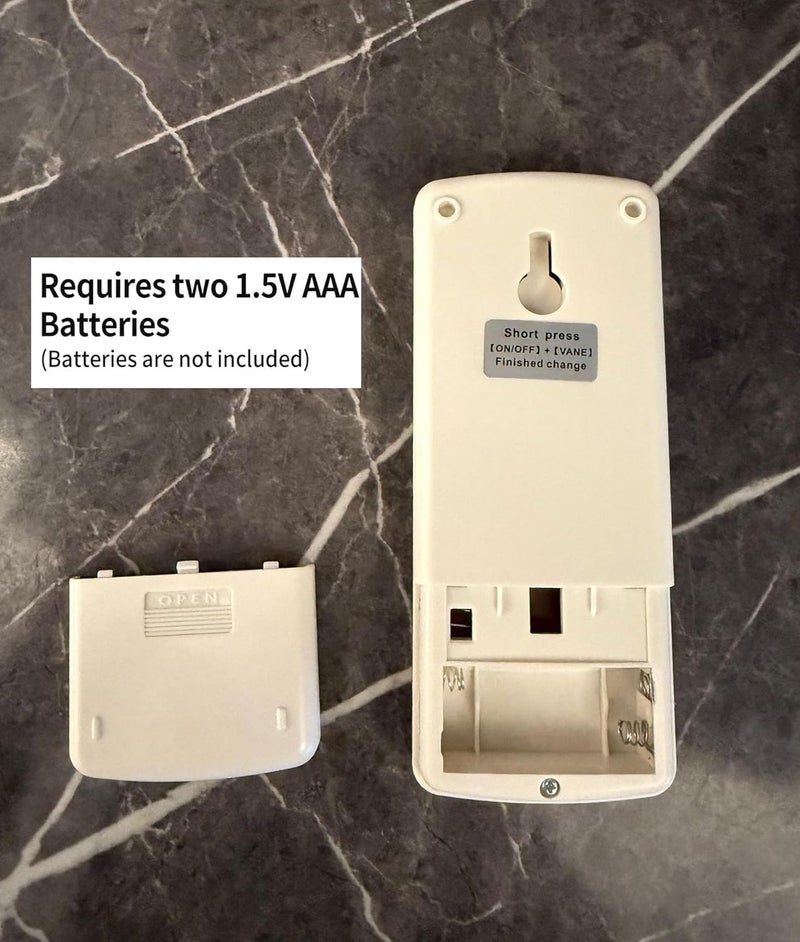 LOMCA Replacement Remote Control for Mitsubishi Electric Air Conditioner MS16A NAXWEL09A112AA NTXWEL24A112AA MSZ-JP12WA MSZ-HM12NA-U1 MSZ-WR12NA MSZ-WR09NA MSZ-JP09WA MSZ-WR12NA-U1 MSZ-WR24NA MSZ-WR18NA - Image 4