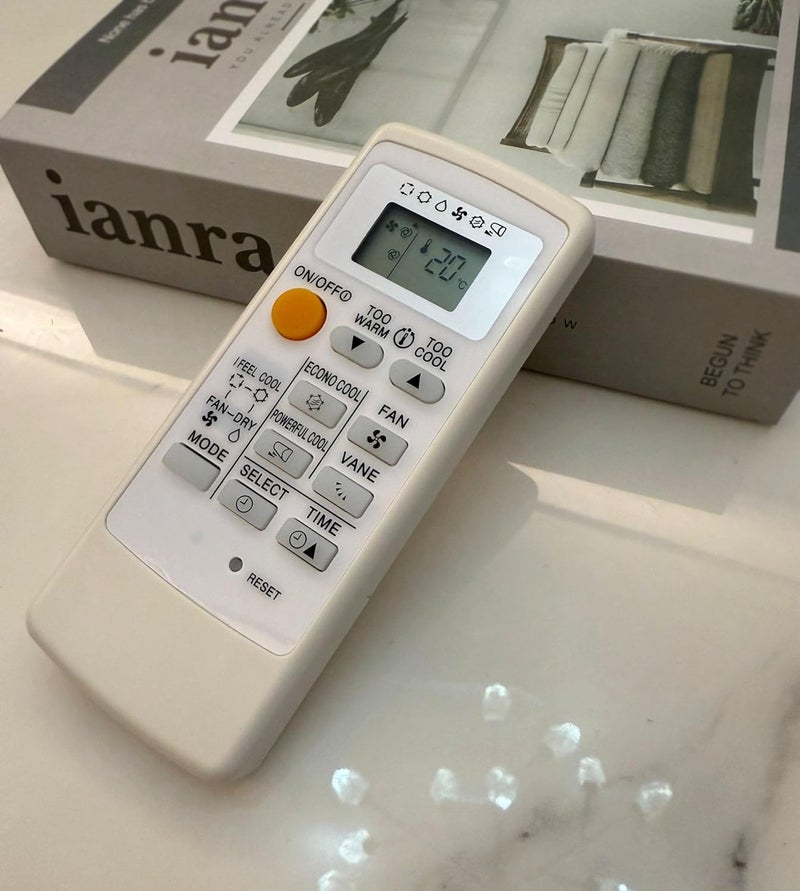 LOMCA Replacement Remote Control for Mitsubishi Electric Air Conditioner MS16A NAXWEL09A112AA NTXWEL24A112AA MSZ-JP12WA MSZ-HM12NA-U1 MSZ-WR12NA MSZ-WR09NA MSZ-JP09WA MSZ-WR12NA-U1 MSZ-WR24NA MSZ-WR18NA - Image 1