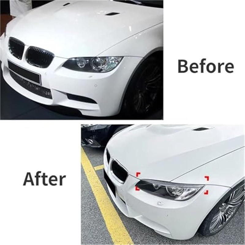 Vuzmode Headlight Eyebrow Trim for BMW 3 Series - Image 4