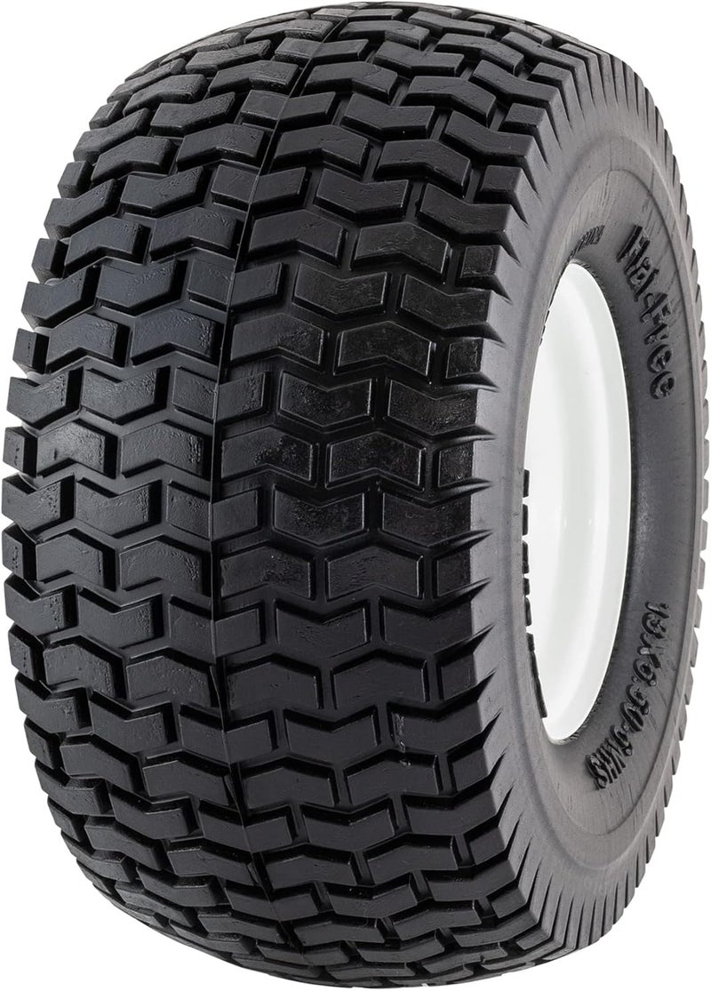Marathon Marathon 13x6506 Flat Free Lawnmower Tire on Wheel 3 Hub 34 Bushings  - Image 1
