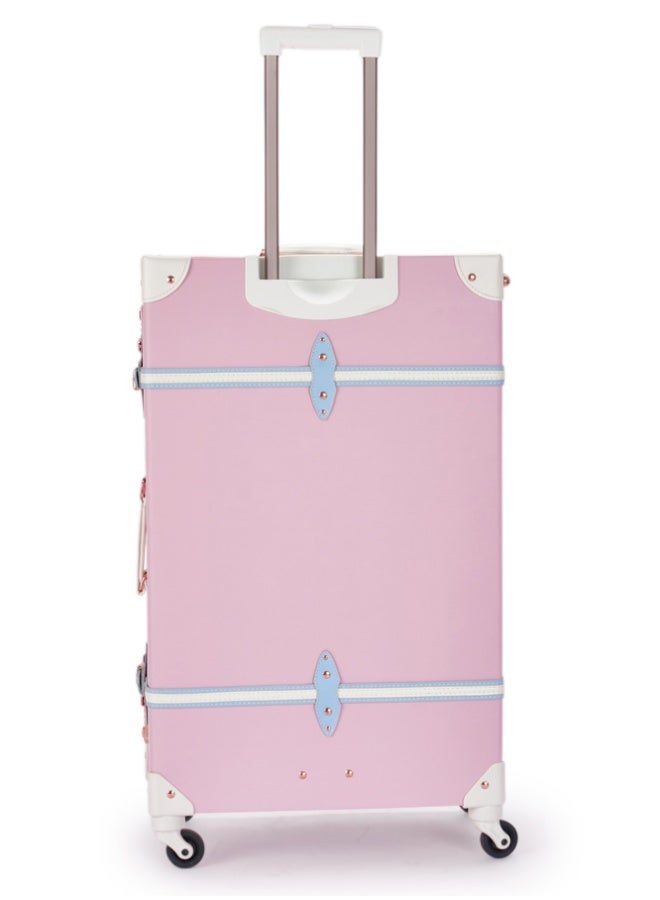 LIMRA Travel Bags Classic Leather Luggage 4 Pcs Set 28''-24''-20'''-13'''Inches - Image 5