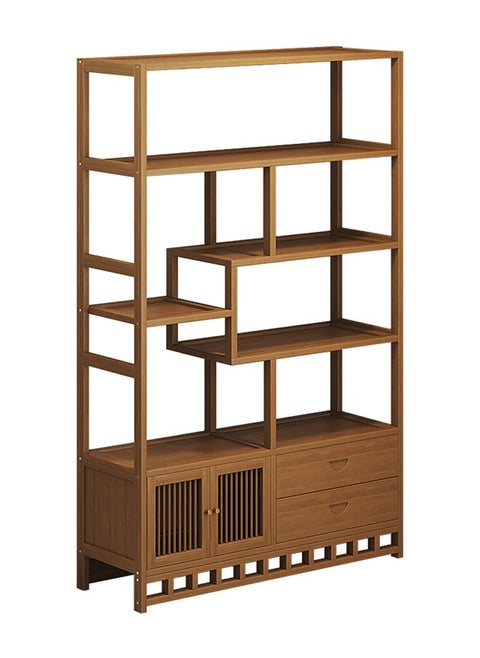 Multi-Layer Storage Bookshelf Rack Stylish Living Room Home Storage & Display Cabinet