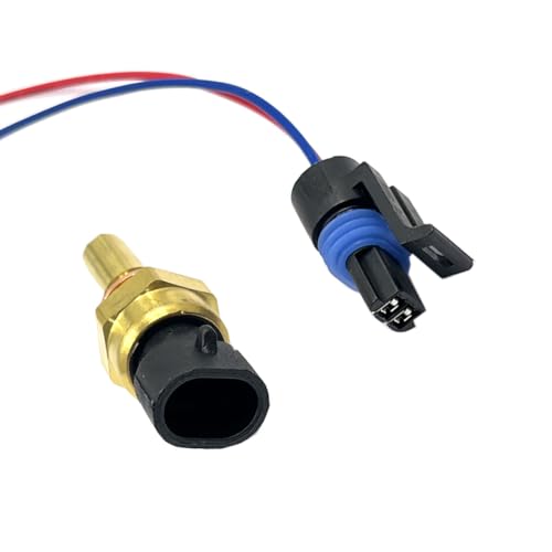 FainWan 213-4514 213-4333 19236568 Engine Coolant Temperature Sensor with Pigtail Connector Compatible with Lacrosse Impala Express Silverado Suburban 1500 2500 Trailblazer Yukon Savana Saturn Vue - Image 2
