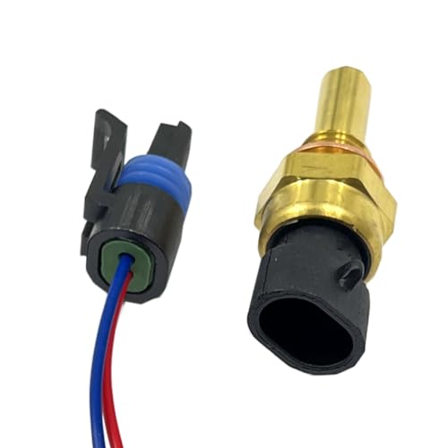 FainWan 213-4514 213-4333 19236568 Engine Coolant Temperature Sensor with Pigtail Connector Compatible with Lacrosse Impala Express Silverado Suburban 1500 2500 Trailblazer Yukon Savana Saturn Vue - Image 1