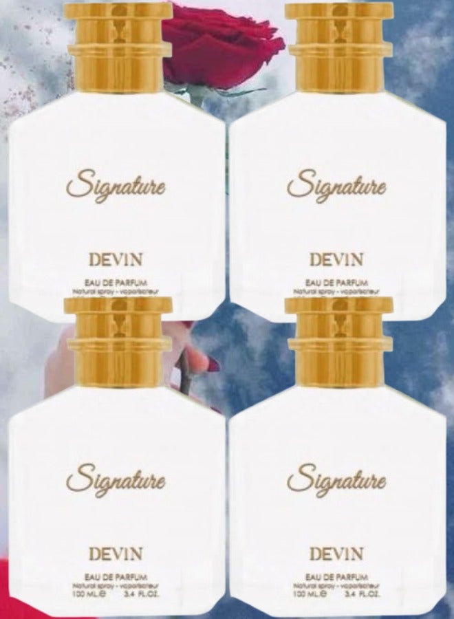 DEVIN 4 Pieces Signature Devin EDP 100ML - Image 1