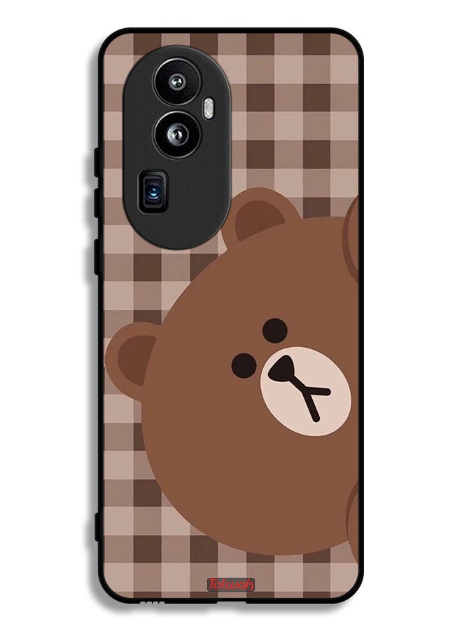 Tolwak Oppo Reno10 Pro (China) Protective Case Cover Teddy Bear - Image 1