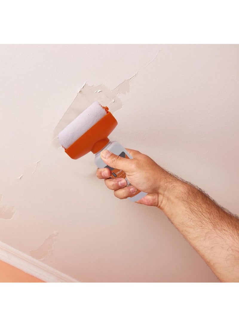 Wall Repair Putty 500g with Built-in Roller Brush - Quick-drying formula to cover cracks, stains and discolouration, mould and moisture resistant, environmentally friendly and odour-free, suitable for DIY renovations and interior modifications - Image 2