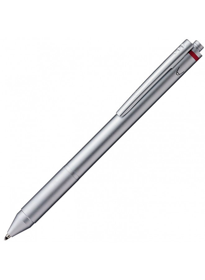 rOtring Trio Ballpoint Pen with 0.5mm Mechanical Pencil, Silver Body (SO502715)