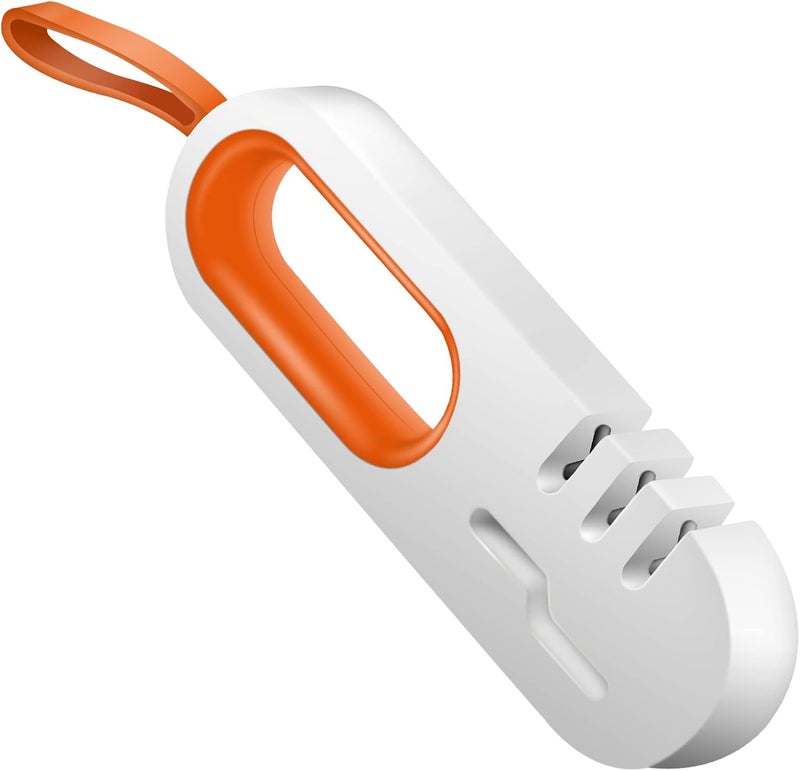 Aerbee 4 in 1 Knife Sharpener, Kitchen Manual Knife Sharpener Scissors Sharpener, Quickly Sharpen All Kinds of Kitchen Knives, Steel Knives, Scissors, Boning Knives - Image 1