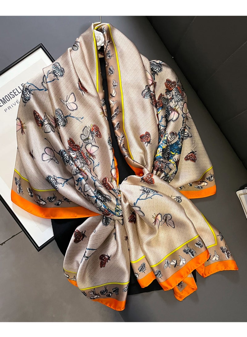 SYOSI Spring and summer fashion print shawls Women's beach scarves - Image 1