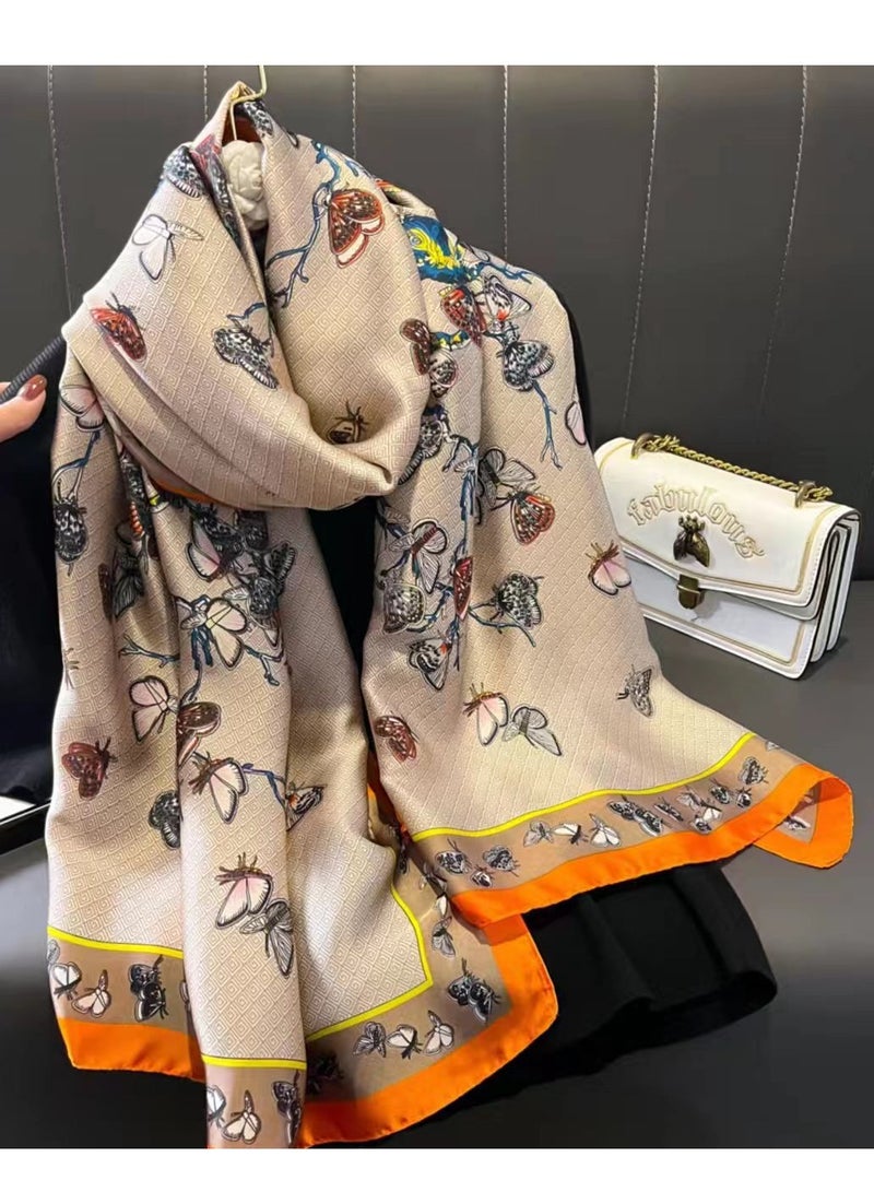 SYOSI Spring and summer fashion print shawls Women's beach scarves - Image 2