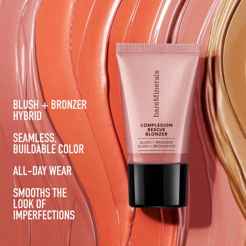 bareMinerals Complexion Rescue Liquid Blonzer, Kiss of Pink, Vegan, Cruelty-Free & Dermatologist-Tested - Image 5