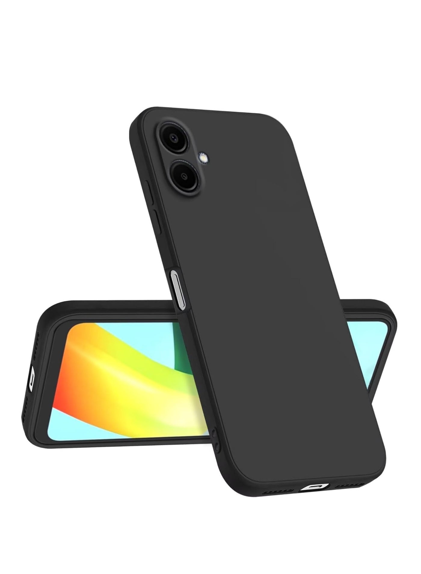 Houmt Samsung Galaxy A06 Case Cover Soft Silicone Light Weight Back Cover for Galaxy A06 Slim Camera Protection Anti Scratch Case for Samsung Galaxy A06