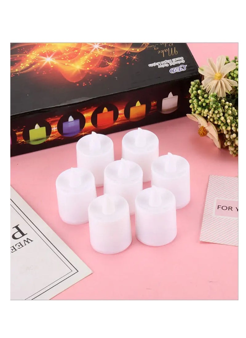 PARTY FUN LED Tea Light 24PCS MultiColour  Versatile and Vibrant Lighting  - Image 5