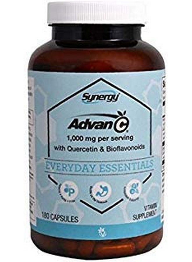 Vitacost Brand Vitacost Synergy Advan-C with Quercetin & Citrus Bioflavonoids -- 1000 mg - 180 Capsules