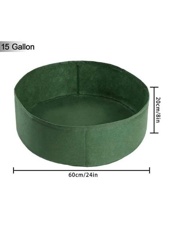 Generic 15/50/100 Gallon Large Capacity Plants Growing Bag Garden Flower Planter Elevated Vegetable Box Planting Grow Bag  - Image 1