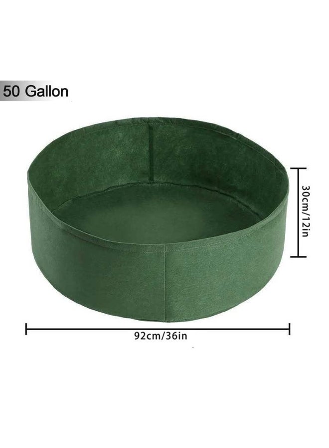 Generic 15/50/100 Gallon Large Capacity Plants Growing Bag Garden Flower Planter Elevated Vegetable Box Planting Grow Bag  - Image 2