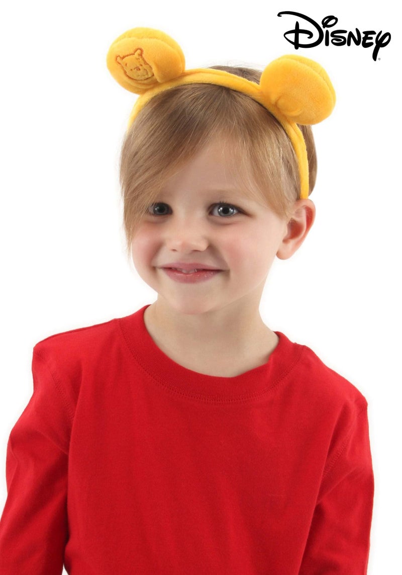 elope Disney Winnie the Pooh Ears Costume Headband Standard Yellow - Image 3