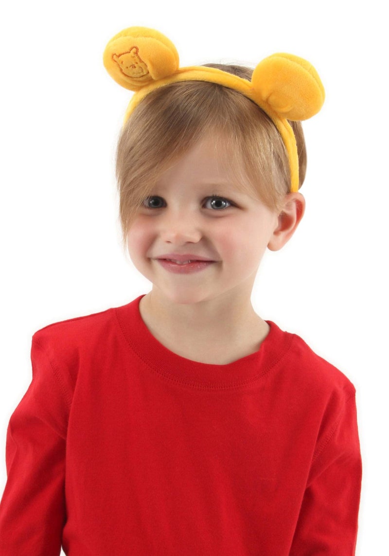 elope Disney Winnie the Pooh Ears Costume Headband Standard Yellow - Image 1