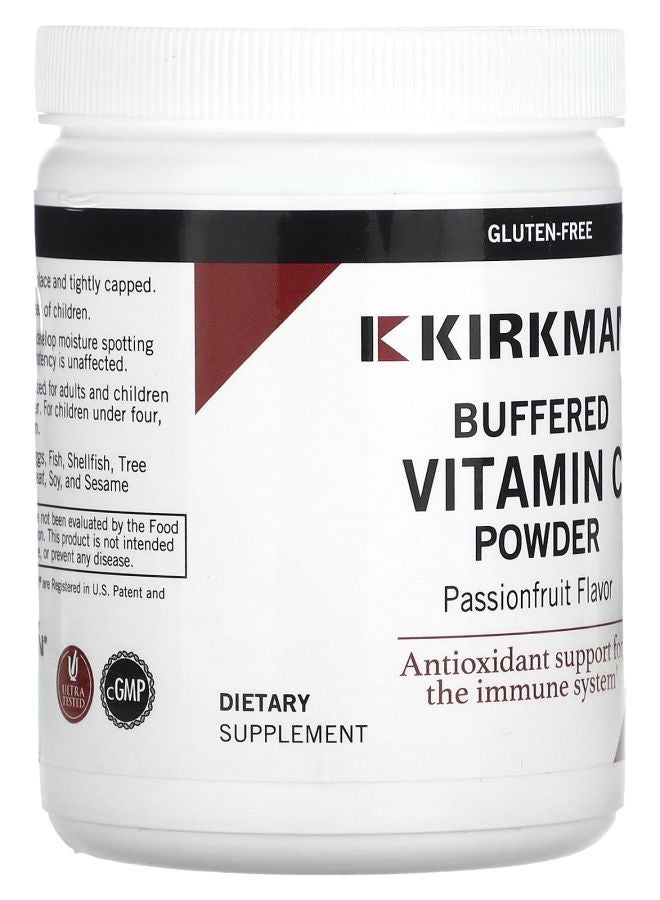 Kirkman Labs Buffered  Vitamin C Powder Passionfruit 7 oz (198.5 g) - Image 2