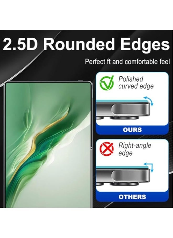 DUSALA Tempered Glass for Honor MagicPad 2 12.3 Screen Protectors [No Bubbles] [9H Hardness] [Scratch Resistant] Protector Film Tempered Glass Film For Honor MagicPad 2 Transparent (2 Pack)  - Image 4