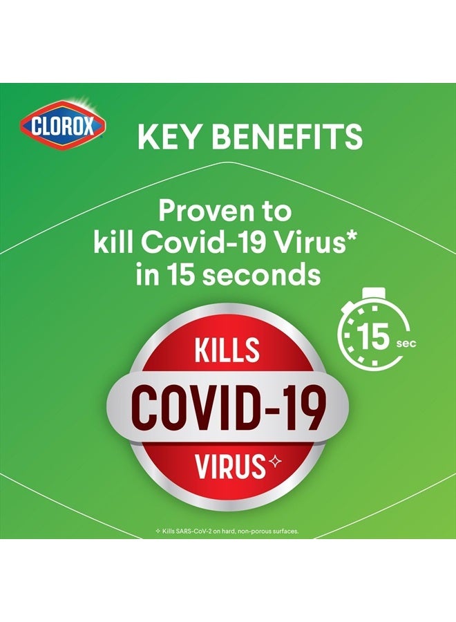 Clorox Disinfecting Wipes, Bleach Free Cleaning Wipes - Fresh Scent, 75 Count - Image 3