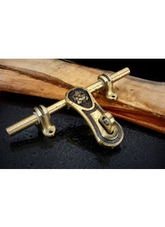 Shiv Sarika India Shiv Sarika India Vinayak Zinc Aldrop Fancy Aldrop for Door Fitting Kit Door Accessories Bedroom Doors Main Doors 812MM022  - Image 2