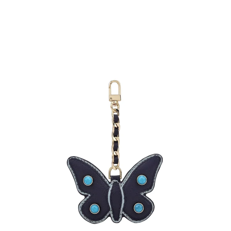 Wax Leather Bag Hanging - Ink Blue
