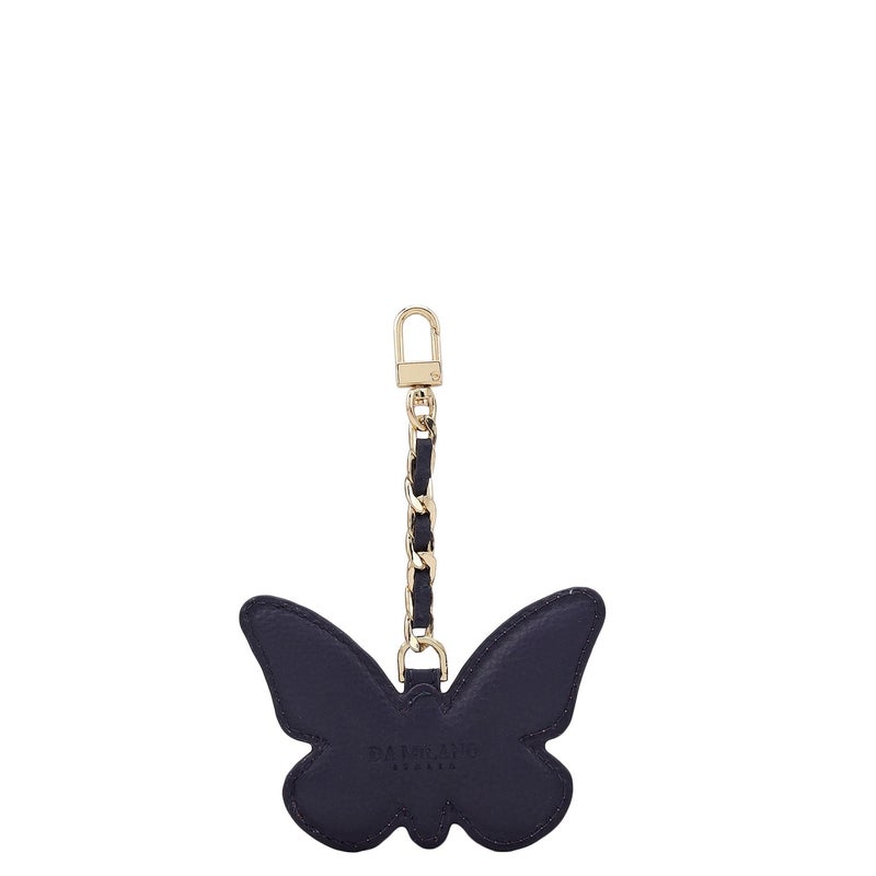Da Milano Wax Leather Bag Hanging - Ink Blue - Image 2
