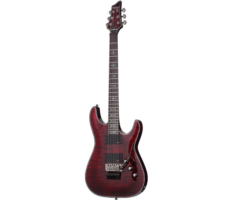 Schecter جيتار كهربائي شيكتر 1794 هيلرايزر C-1 FR - كرز أسود (BCH) - Image 2