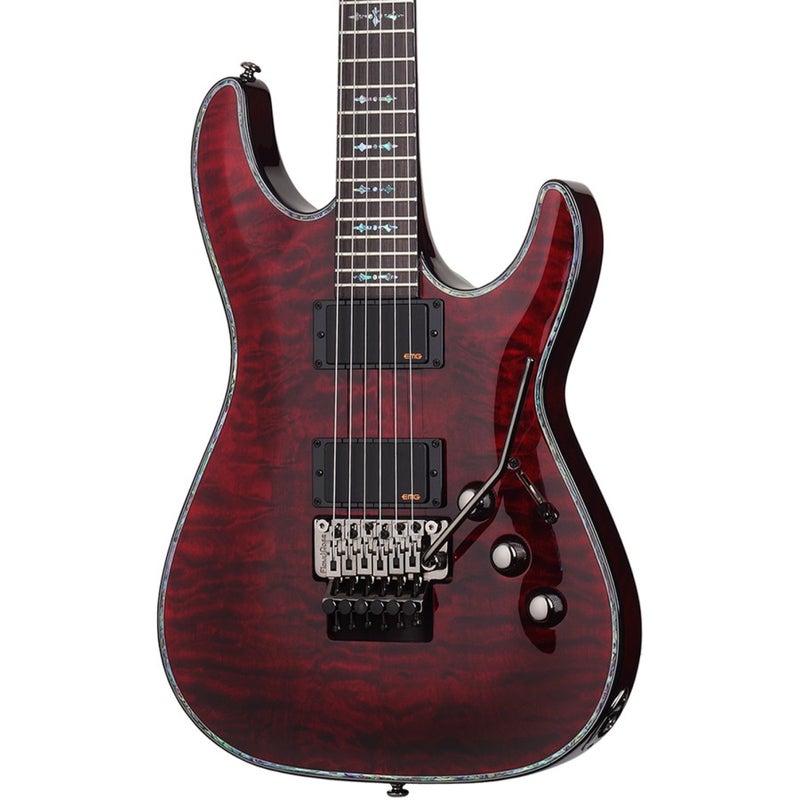 Schecter جيتار كهربائي شيكتر 1794 هيلرايزر C-1 FR - كرز أسود (BCH) - Image 1