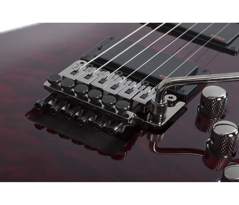 Schecter جيتار كهربائي شيكتر 1794 هيلرايزر C-1 FR - كرز أسود (BCH) - Image 3