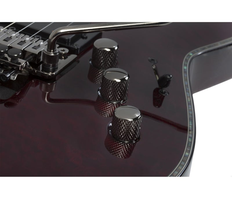 Schecter جيتار كهربائي شيكتر 1794 هيلرايزر C-1 FR - كرز أسود (BCH) - Image 4