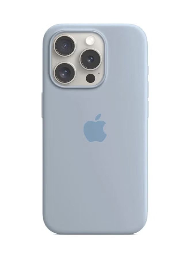 KASTWAVE iPhone 15 Pro Max Silicone Case Cover, Liquid Gel Soft Ultra Slim Shockproof Back Cover Full Body Protection, Easy To Disassemble