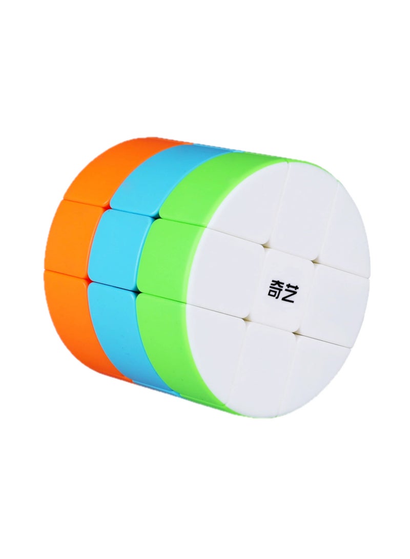 Qiyi Cylinder Cube High-Speed Professional 3 Layer Barrel Cube 3x3x 3Educational Toys for Kids and Adults - Image 2