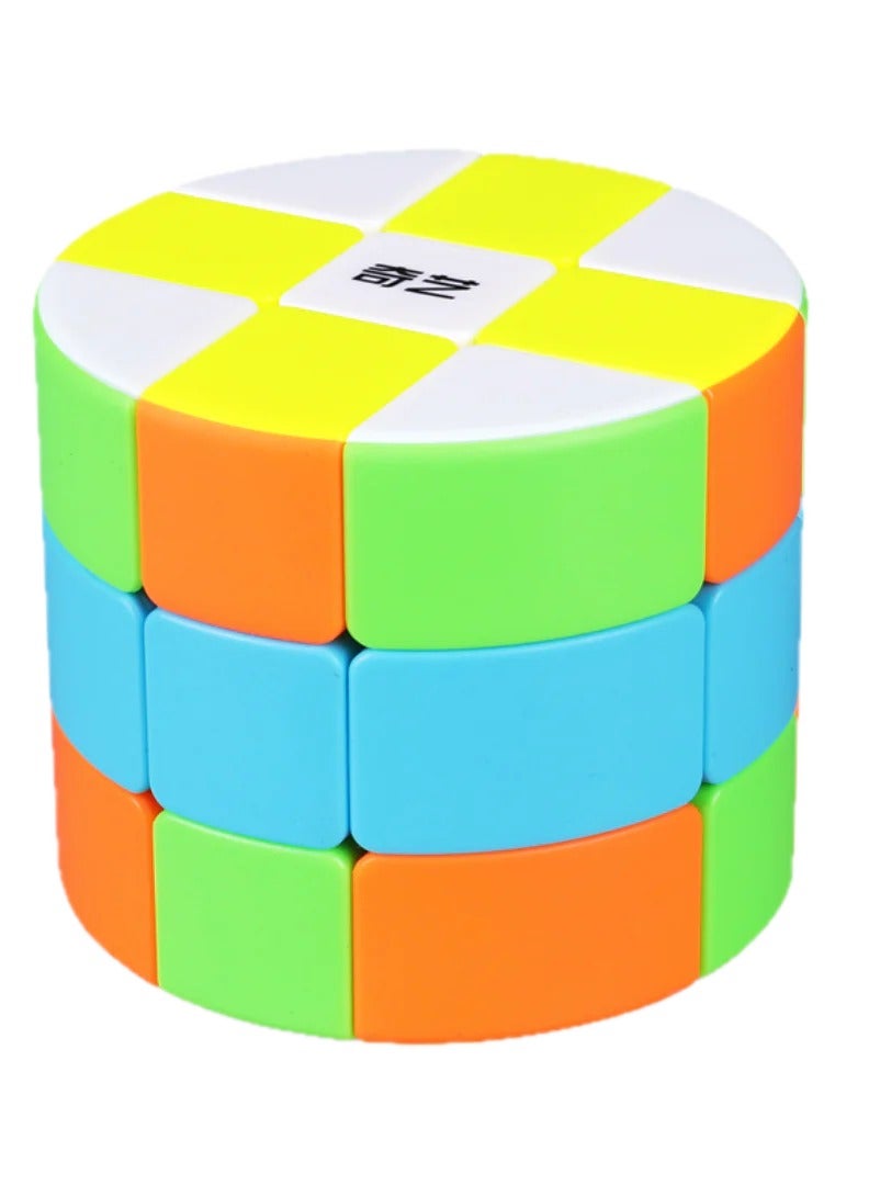 Qiyi Cylinder Cube High-Speed Professional 3 Layer Barrel Cube 3x3x 3Educational Toys for Kids and Adults - Image 3