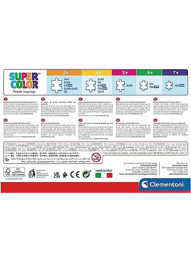 كلمينتوني بازل للأطفال - بازل بيبي شارك 2 × 20 قطعة 27 × 19 سم للأعمار من 3 سنوات فما فوق - Image 3