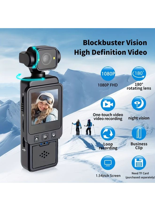 Elite 1080P Action Camera With 32GB TF Card Anti Shake Stabilization Night Vision - Image 2