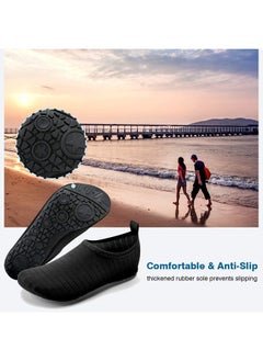 JOTO Water Shoes for Women Men Kids, Barefoot Quick-Dry Aqua Water Socks Slip-on Swim Beach Shoes for Cruise Ship Snorkeling Surfing Kayaking Beach Walking Yoga  - Image 3