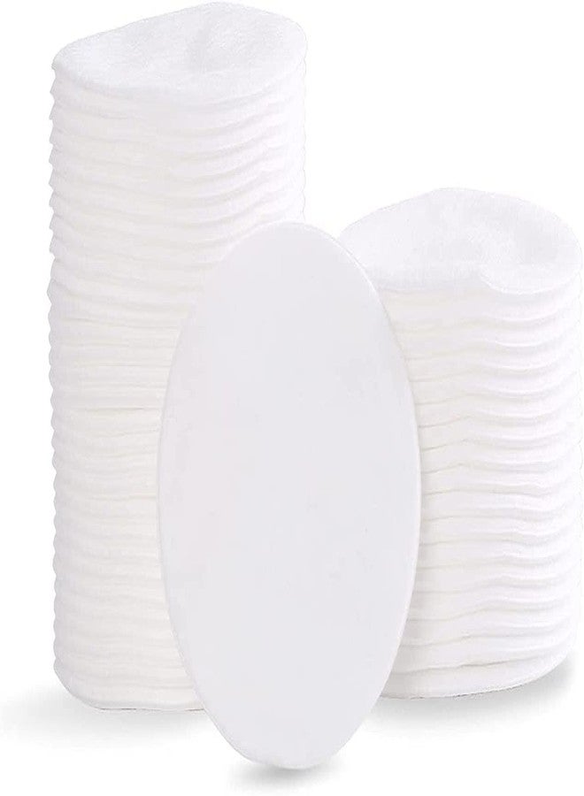 روبي فيس وسادات قطنية لإزالة مكياج الوجه من روبي فيس، 80 وسادة دائرية ناعمة - أبيض (قطعتان) - Image 2