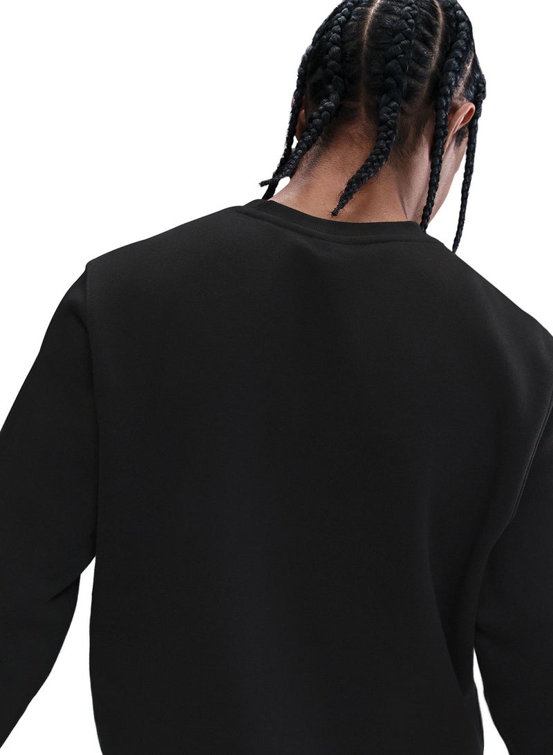 نايكي بلوزة كلوب بي بي برسومات بياقة دائرية - Image 4