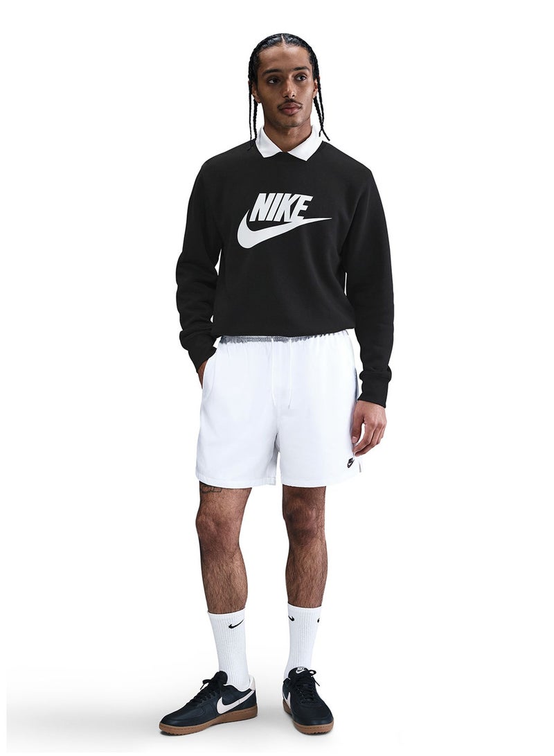 نايكي بلوزة كلوب بي بي برسومات بياقة دائرية - Image 3