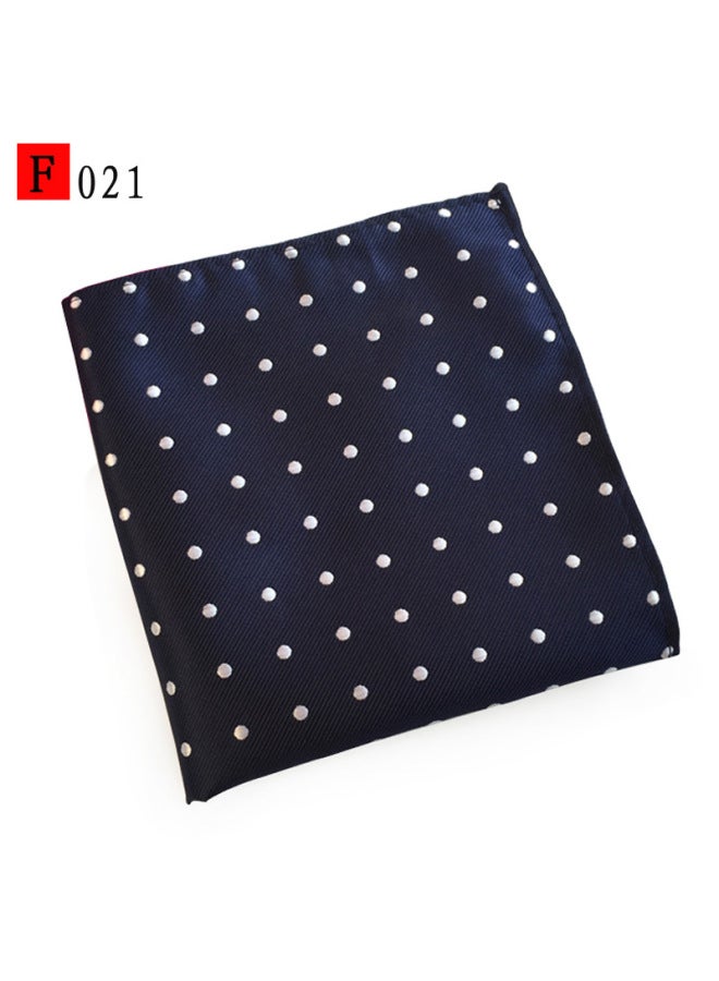 Polyester Jacquard Cashew Dot Casual Fashion Men's Pocket Scarf Small Square Scarf Handkerchief Breast Scarf