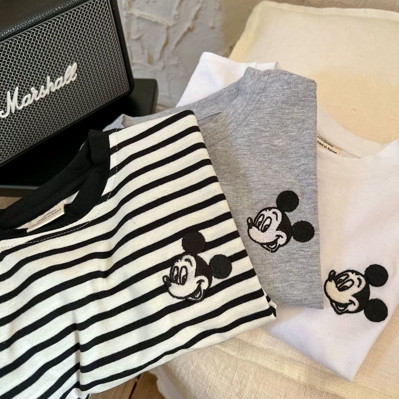 New Cotton Children'S Cartoon Striped Long Sleeve Korean Fan Baby Boys And Girls T-Shirt All-Match Base Shirt Top Trendy T - Image 5
