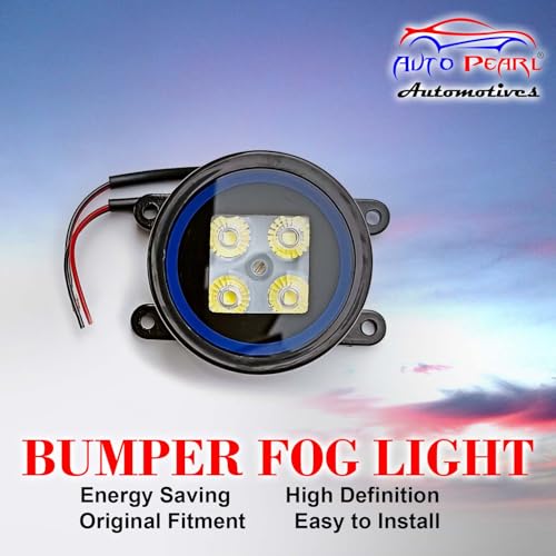 Auto Pearl High Power Quality 4-LED DRL Fog LED, Fog Lamp Assembly compatible with All Car - Image 2