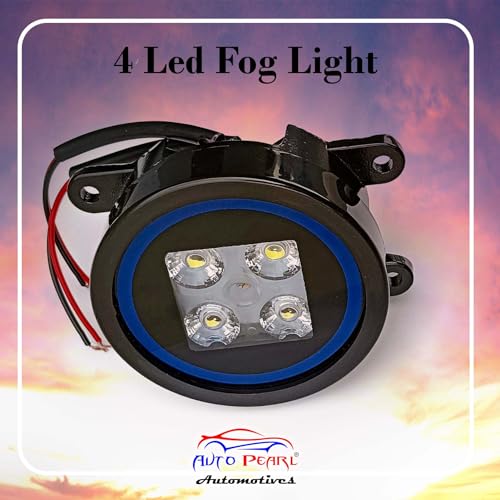 Auto Pearl High Power Quality 4-LED DRL Fog LED, Fog Lamp Assembly compatible with All Car - Image 4